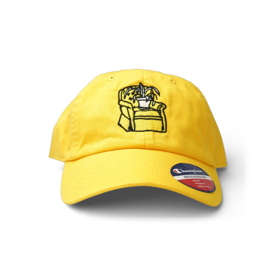 Plant on Chair Iconic Cap | Yellow