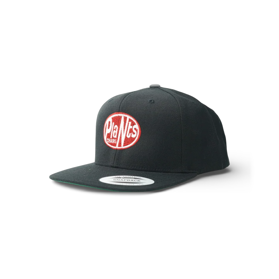 Plants N Chairs Dot Snapback | Black