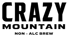 Crazy Mountain logo treatment, gold
