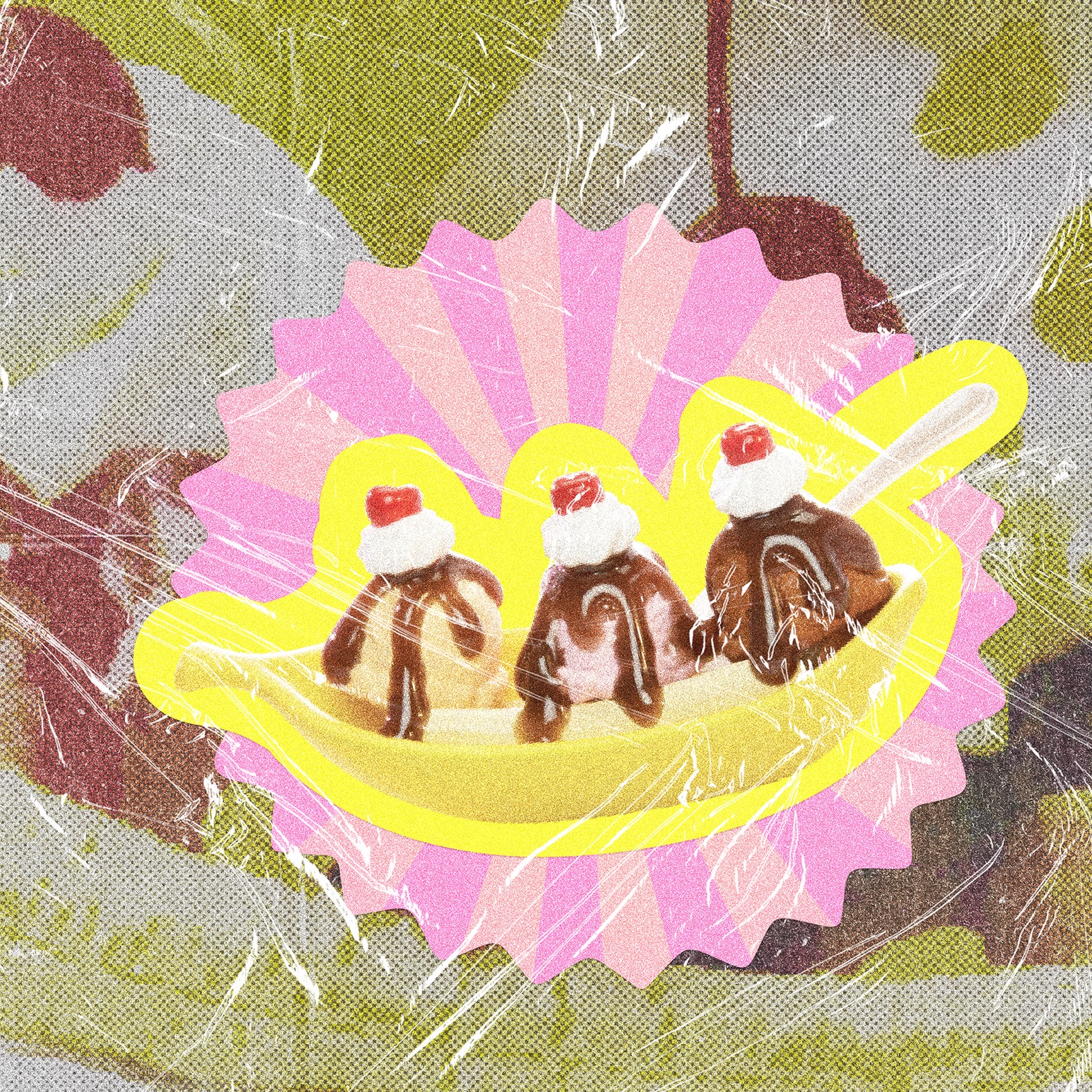 Miniverse Banana Split graphic hero