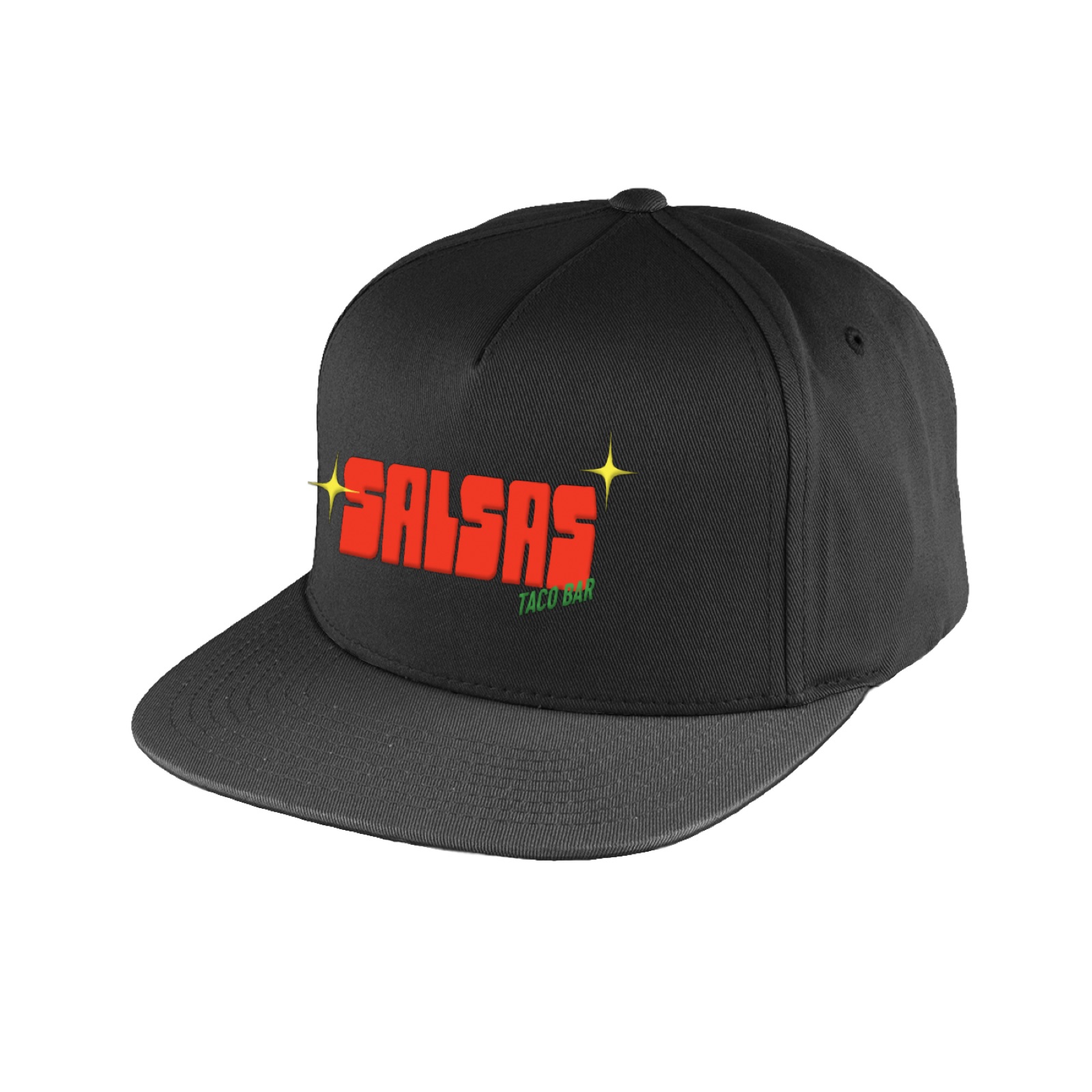 Salsa's Taco Bar embroidered cap mockup